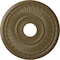 Ekena Millwork Melonie Ceiling Medallion (Fits Canopies up to 6 3/8"), 16"OD x 3 5/8"ID x 3/4"P, Mississippi Mud CM16MLMMF - alternate 1